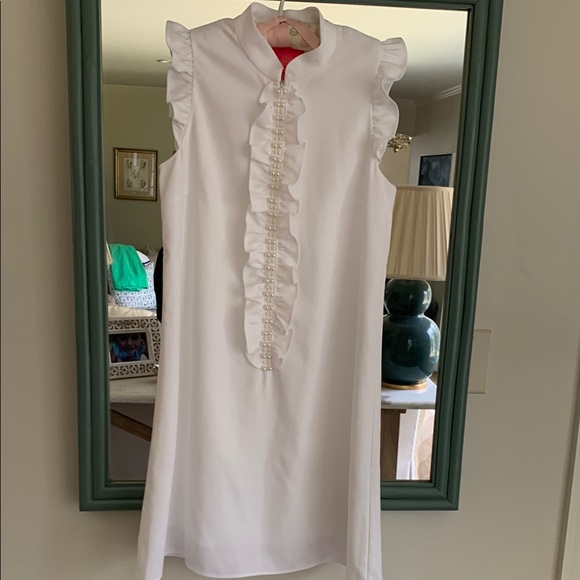 Lilly Pulitzer Adalee Shift Resort White Size 0 - Picture 1 of 5